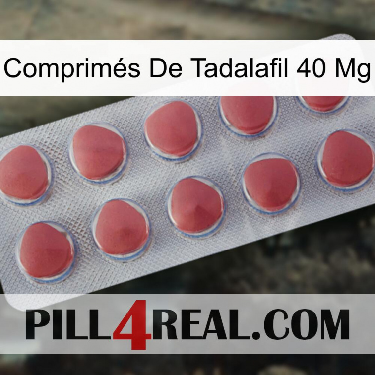 Comprimés De Tadalafil 40 Mg 18
